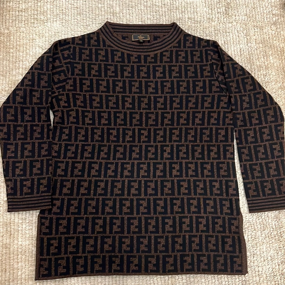 Vintage Fendi Zucca Sweater